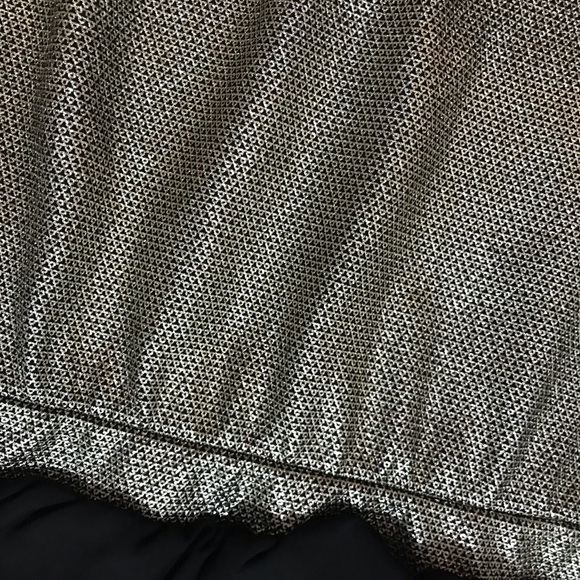 Metallic gold dress with black top - Picture 3 of 3